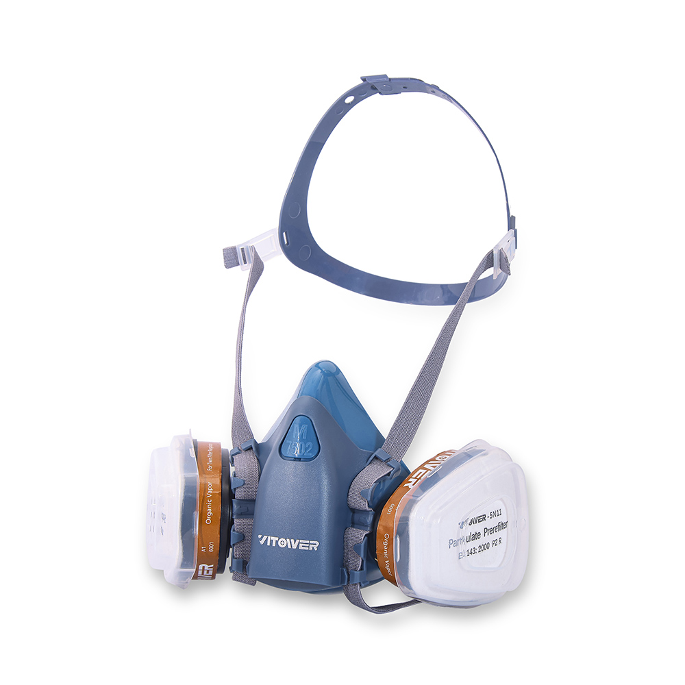 Dual-Mode Headband Air Purifying Respirator Filter - Easy Adjustment & Anti-Fog Design 2