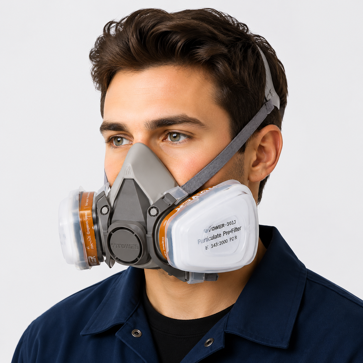 Vitower D6200 Reusable Half-Mask Respirator 4