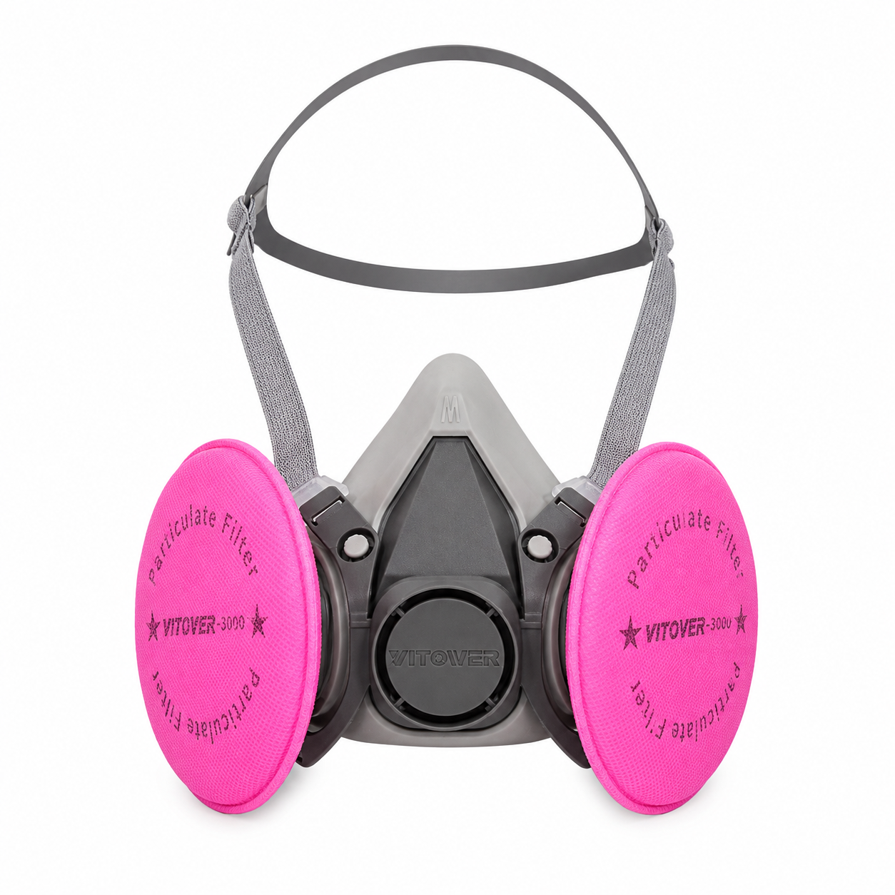 Half Face Reusable Respirator D6200 Dust Gas Mask 2