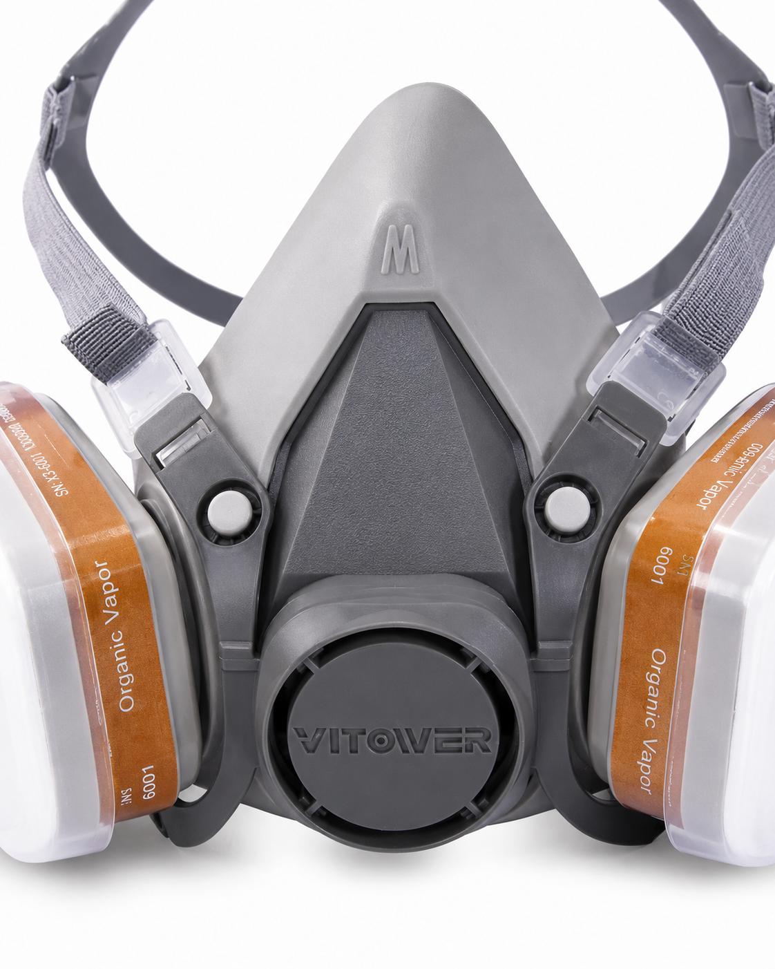 Half Face Reusable Respirator D6200 Dust Gas Mask 4