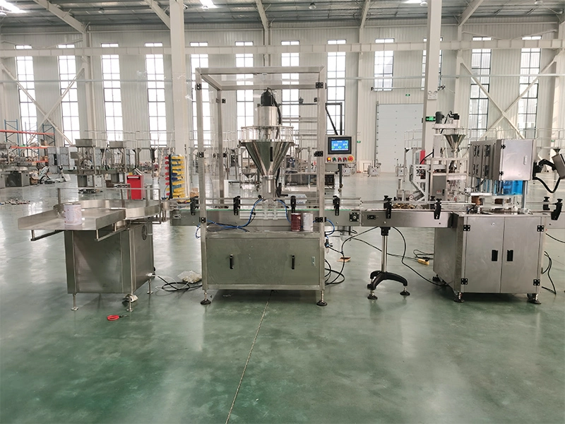 Automatic powder filling production line series 1