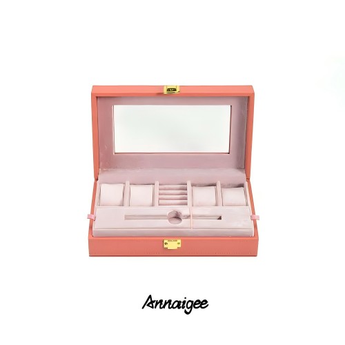 Custom Leather Jewelry Boxes With Logo Wholesale Manufacturer For Business - Annaigee 20