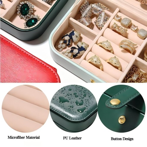 Custom Leather Jewelry Boxes With Logo Wholesale Manufacturer For Business - Annaigee 23