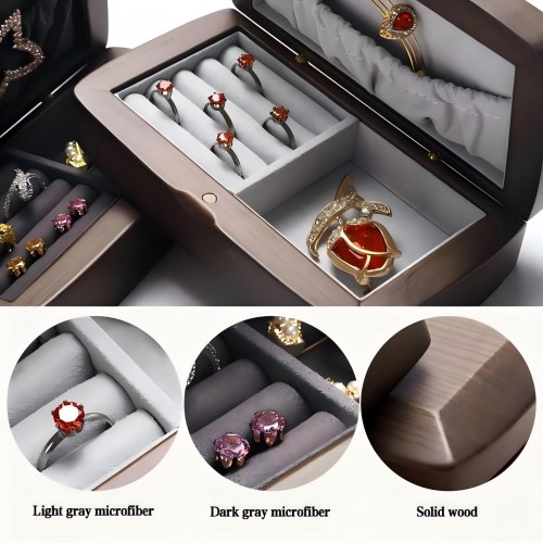 High-quality Custom Wooden Jewelry Boxes Designs And Manufacturer - Annaigee 16