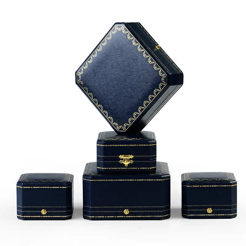 Custom Leatherette Paper Jewelry Boxes Wholesale Manufacturer For Business - Annaigee 1