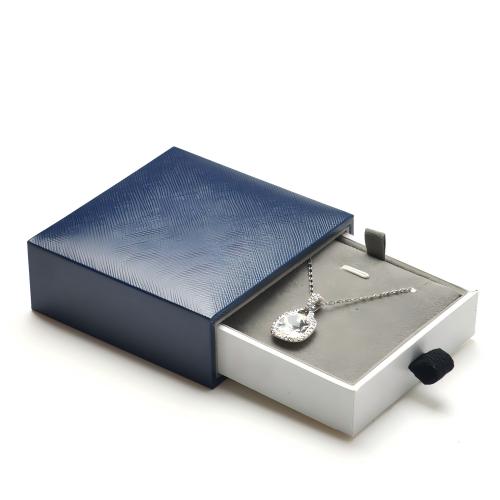 Drawer Leatherette Paper Necklace Boxes