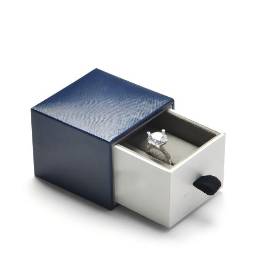 Drawer Leatherette Paper Ring Boxes