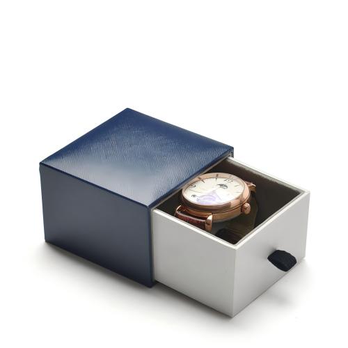 Drawer Leatherette Paper Watch Boxes
