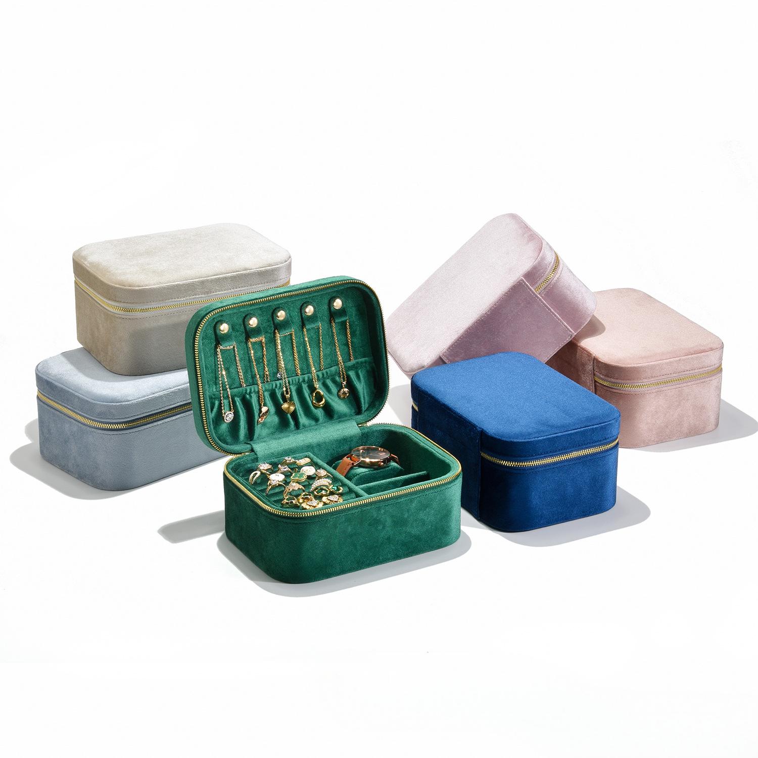 Over 130 Color Choices Custom Travel Jewelry Case Wholesale 15