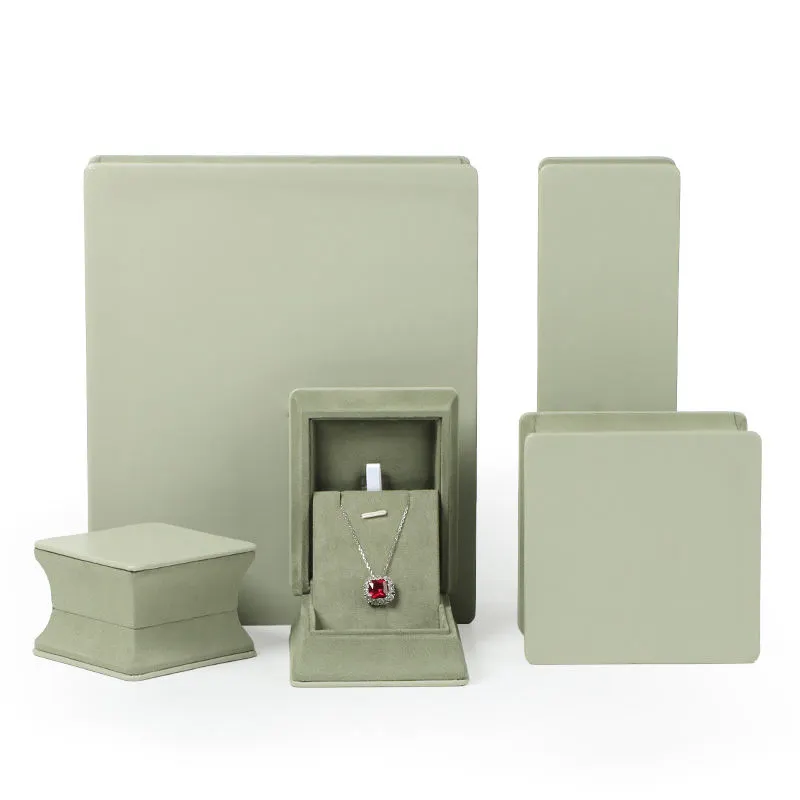 Unique Leather Waist-cinched Ring Jewelry Boxes Wholesale 1
