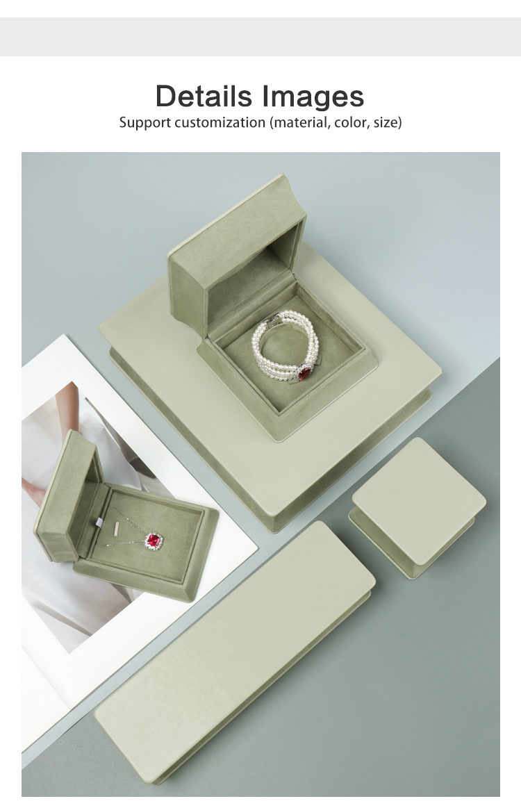 Unique Leather Waist-cinched Ring Jewelry Boxes Wholesale 14