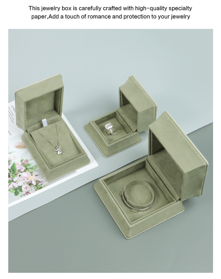 Unique Leather Waist-cinched Ring Jewelry Boxes Wholesale 15
