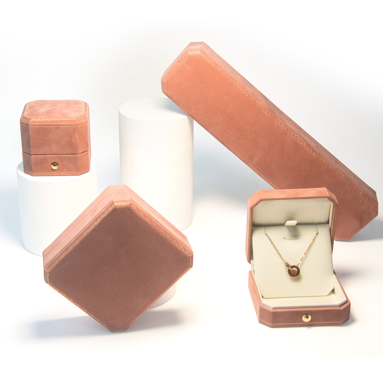 Octagon Jewelry Box