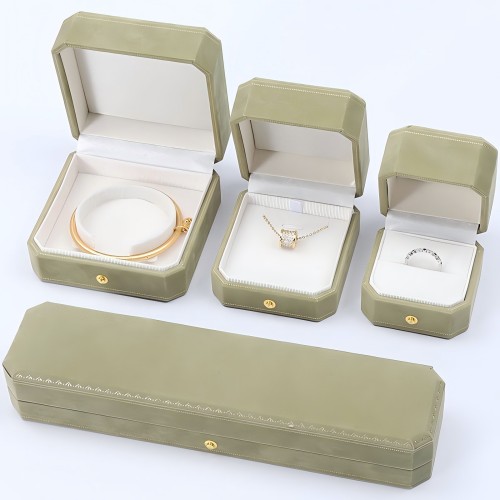 light green velvet bracelet box