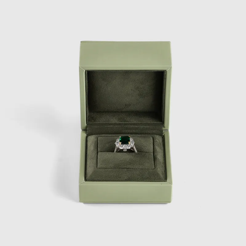 High-quality Custom Ring Box Design With Different Material Wholesale - Annaigee 1