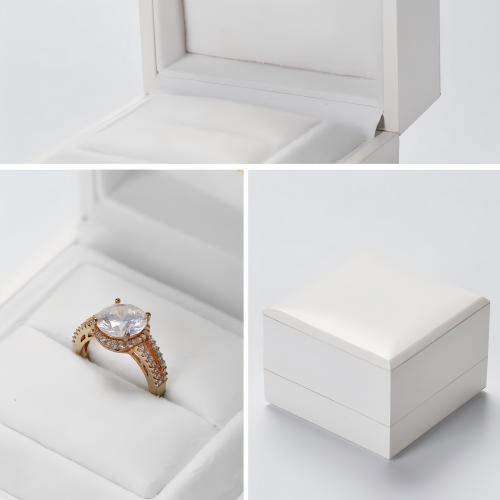 High-quality Custom Ring Box Design With Different Material Wholesale - Annaigee 17