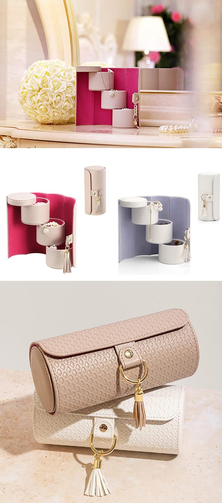 Travel Jewelry Roll Case Details
