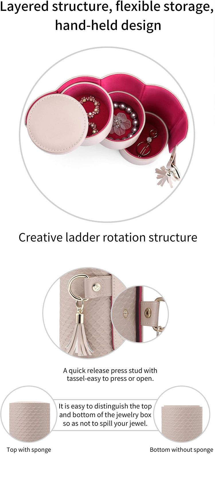 Travel Jewelry Roll Case Details-2