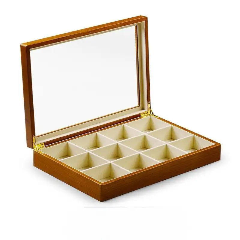 Custom wooden jewelry box organizer Company Manufacturer | Annaigee 6