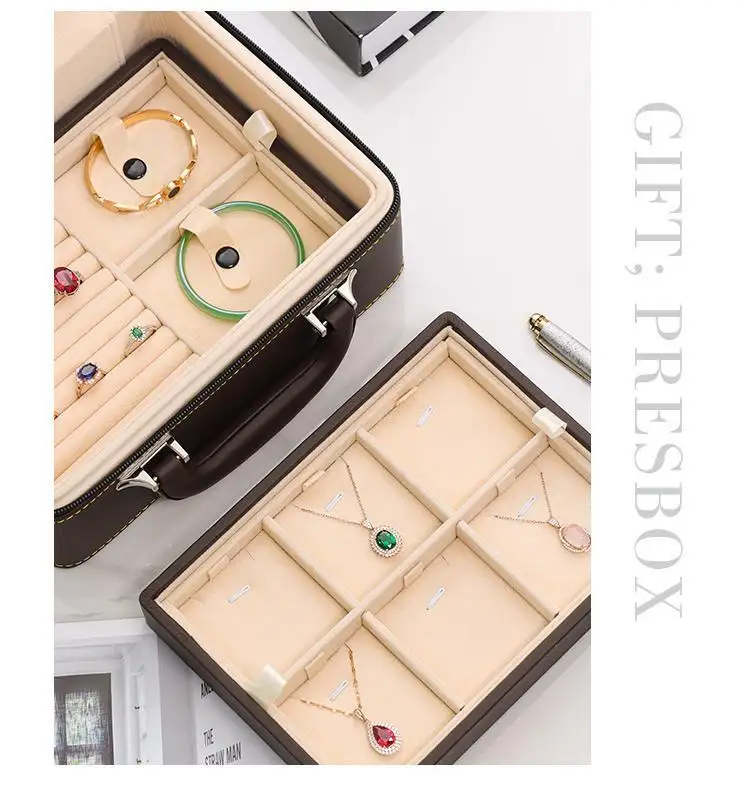 Annaigee | Best leather travel jewelry organizer Wholesaler 7