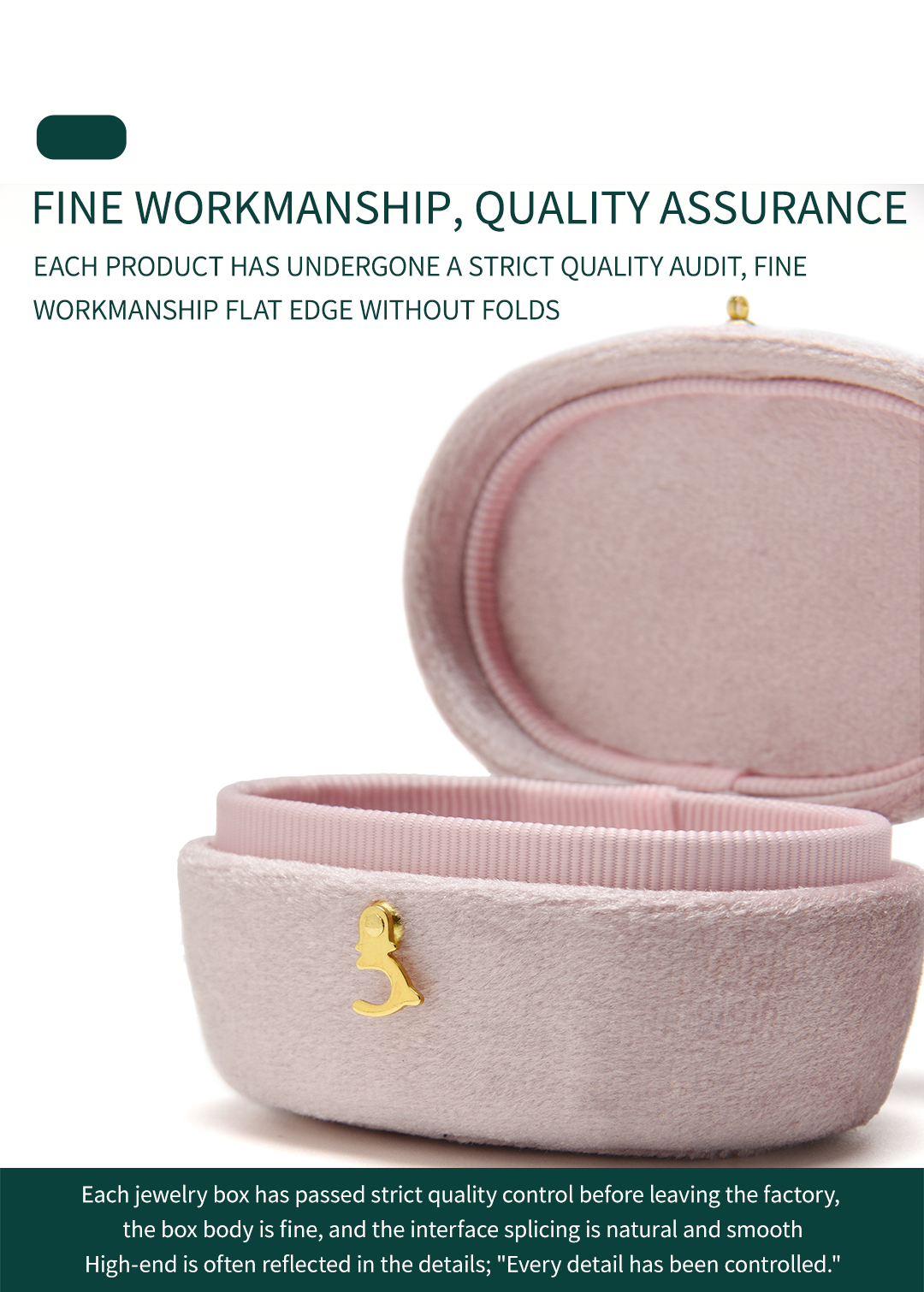 velvet jewelry boxes wholesale Details - 2
