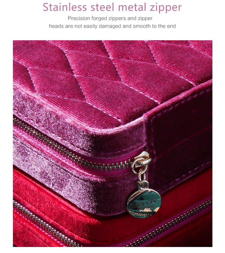 OEM Zip Jewelry Case: Annaigees High-Quality Jewelry Packaging Solution