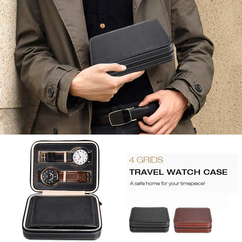 Portable Travel Watch Box