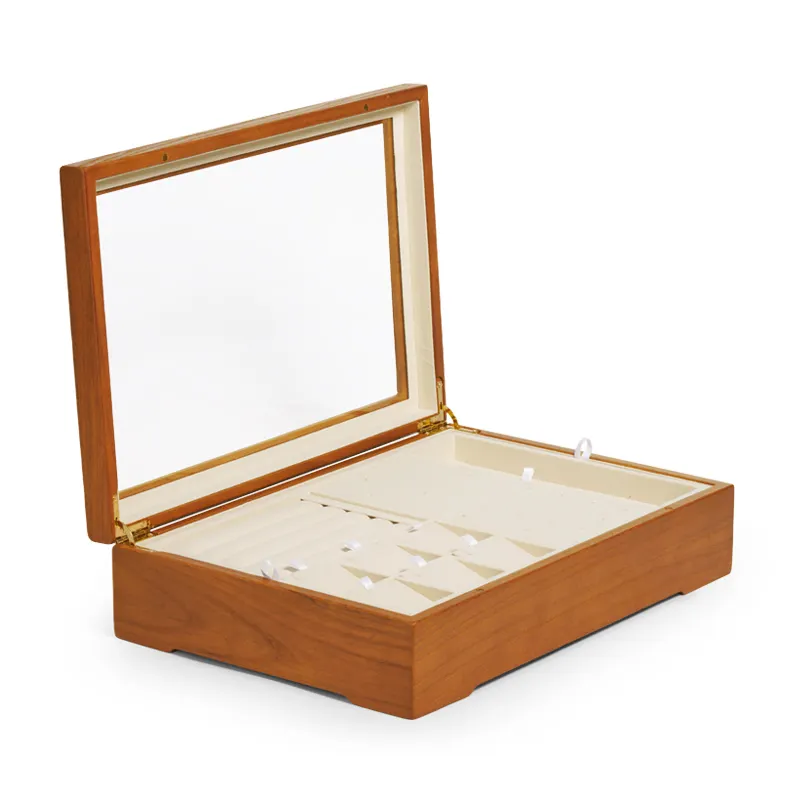 Custom wood jewelry organizer Company Manufacturer | Annaigee 4