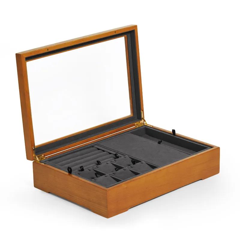 Custom wood jewelry organizer Company Manufacturer | Annaigee 5