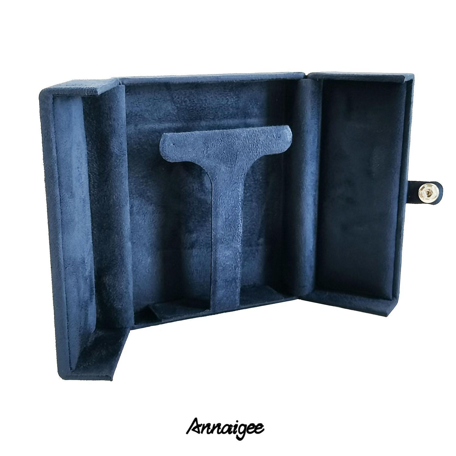 Minimalist Design Quality Suede Rings Earrings Necklaces Bracelet Boxes - Annaigee 9
