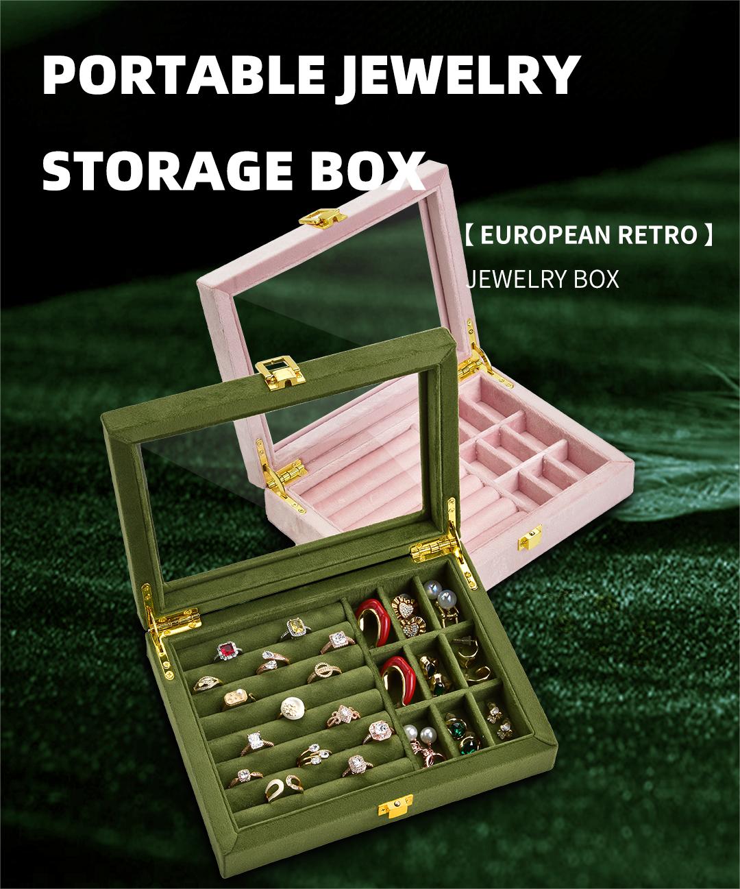 acrylic jewelry box
