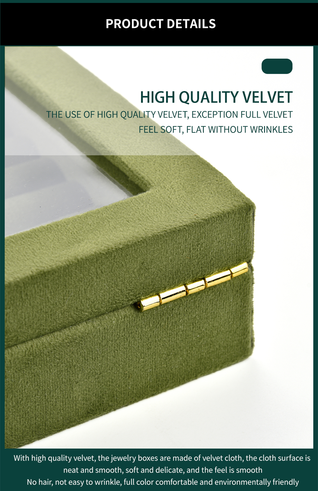 acrylic jewelry display case