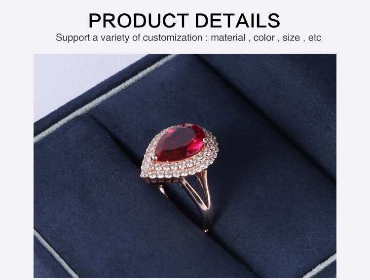 Wholesale Navy Blue Velvet Jewelry Ring Earring Boxes Series 12