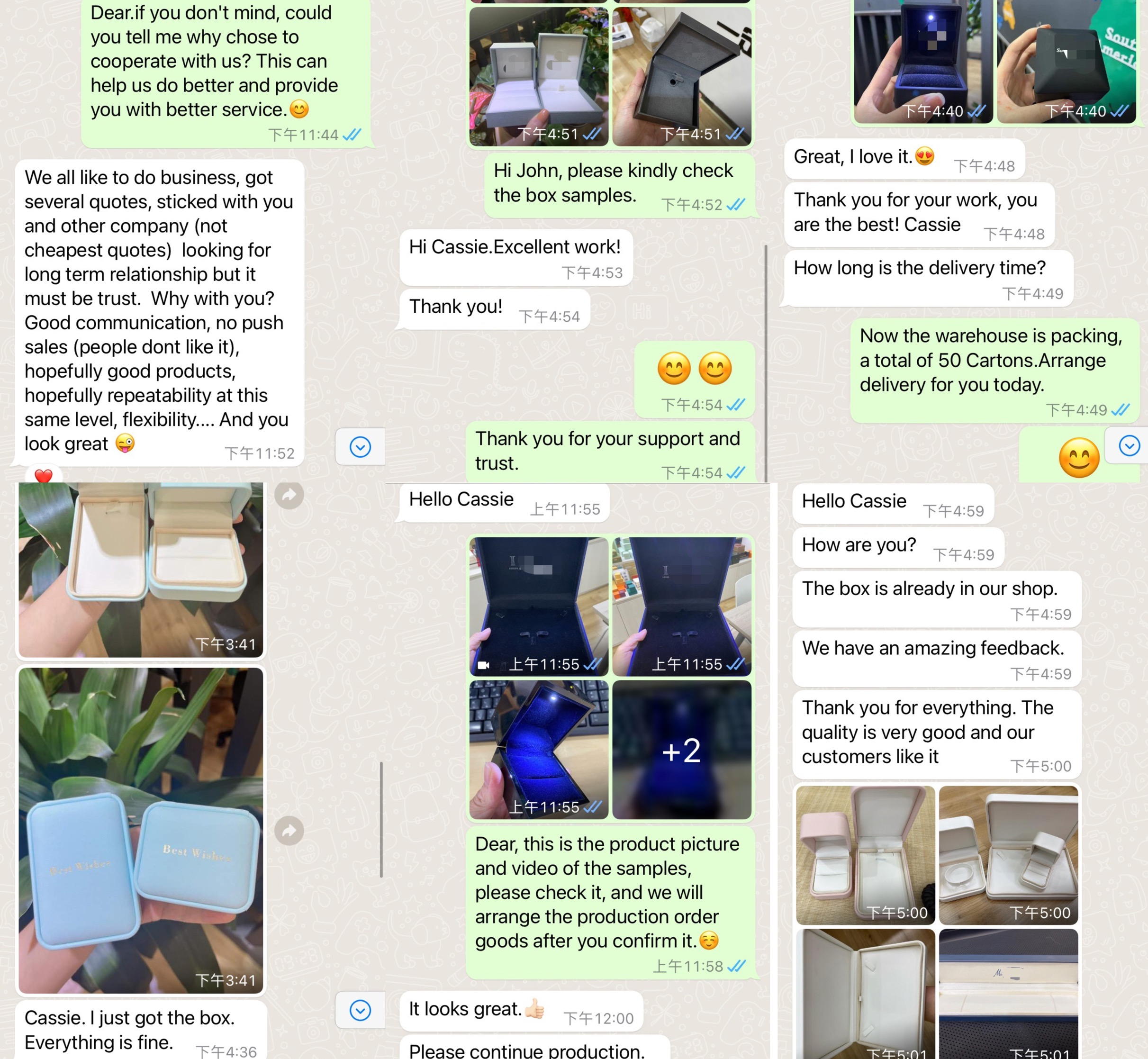 our products have got good comments of abroad customers.