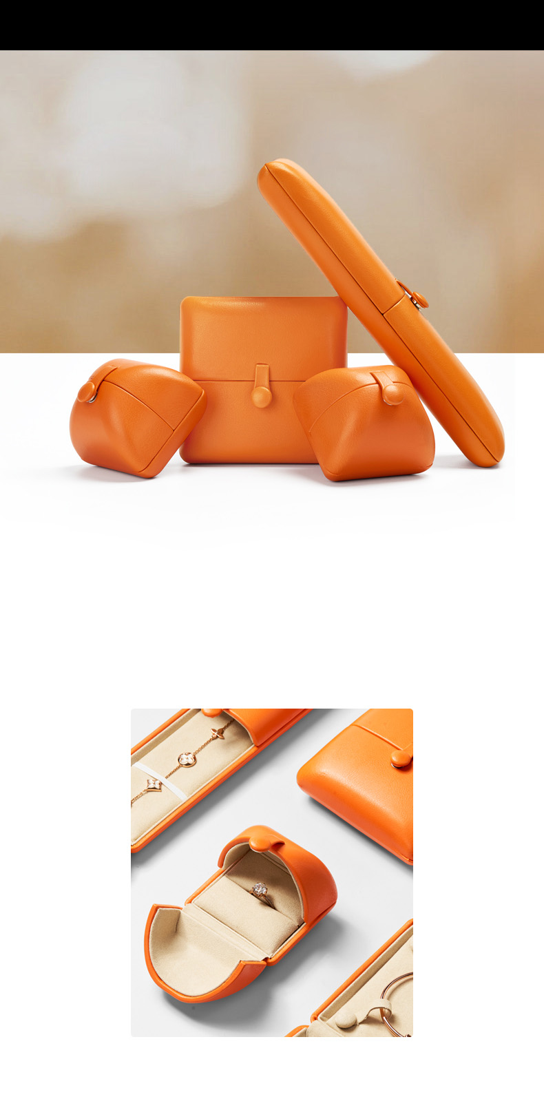 personalized leather jewelry box