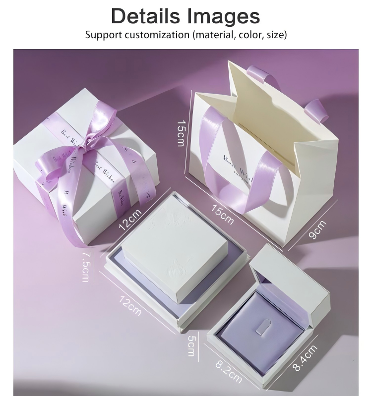 special paper box for jewelry size