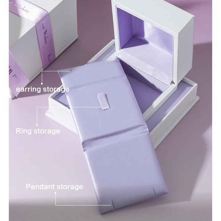 Luxury Embossed Patterns Special Paper Boxes For Jewelry Wholesale 10