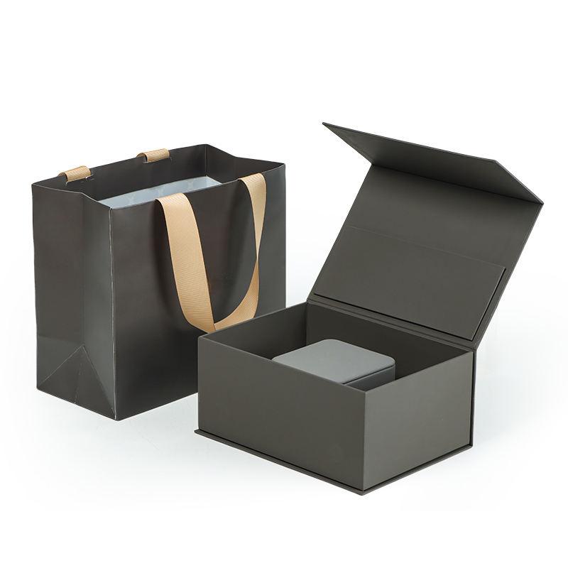 Custom Luxury Magnetic Jewelry Gift Boxes With A Ring Box 8