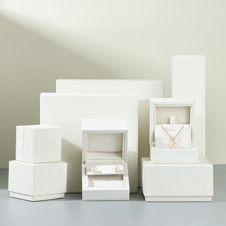 cream jewelry box