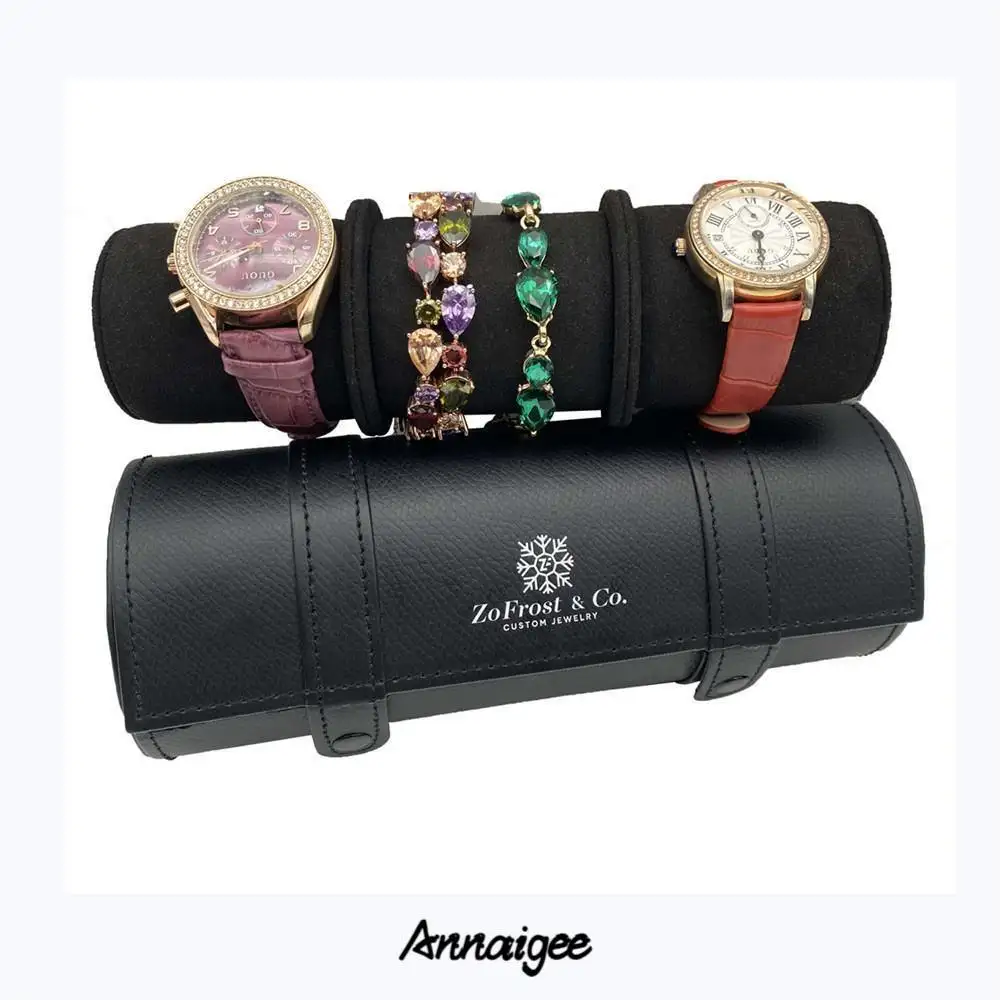 Custom small leather jewelry case Wholesaler Manufacturer | Annaigee 5