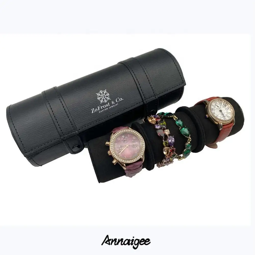 Custom small leather jewelry case Wholesaler Manufacturer | Annaigee 2