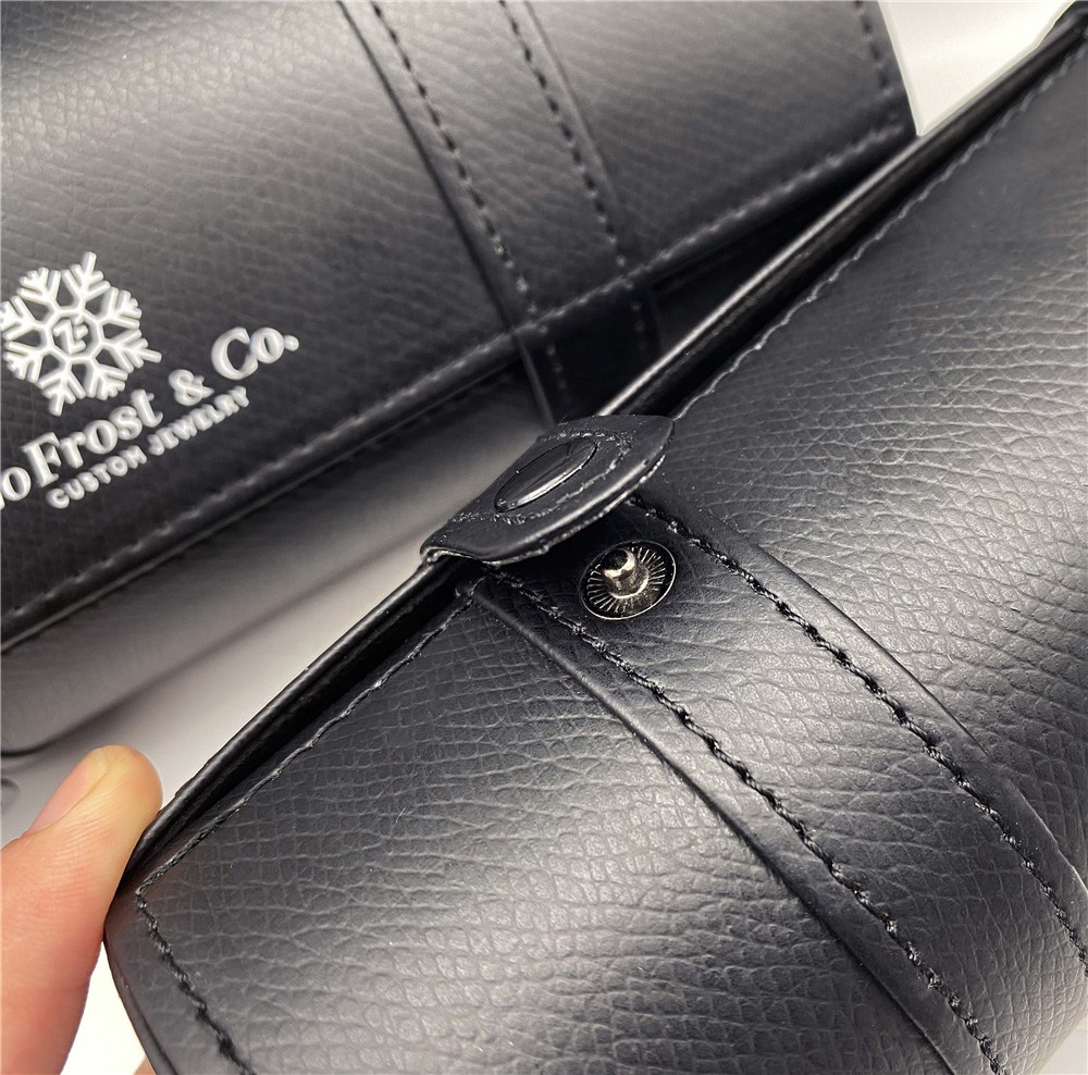 leather watch roll details-1
