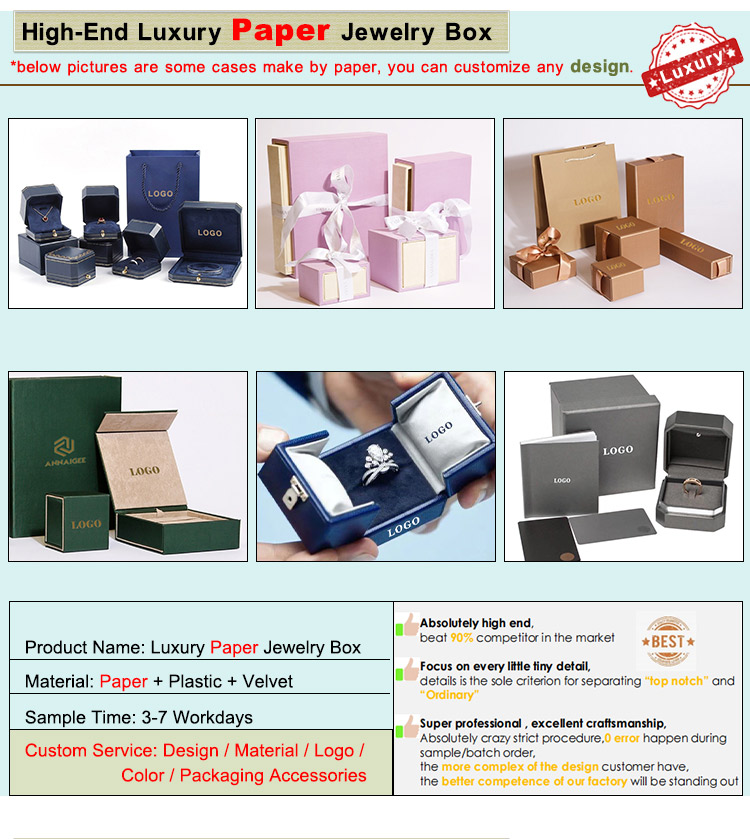 OEM Service Custom LED Jewellery Packaging Box Design - Annaigee 11