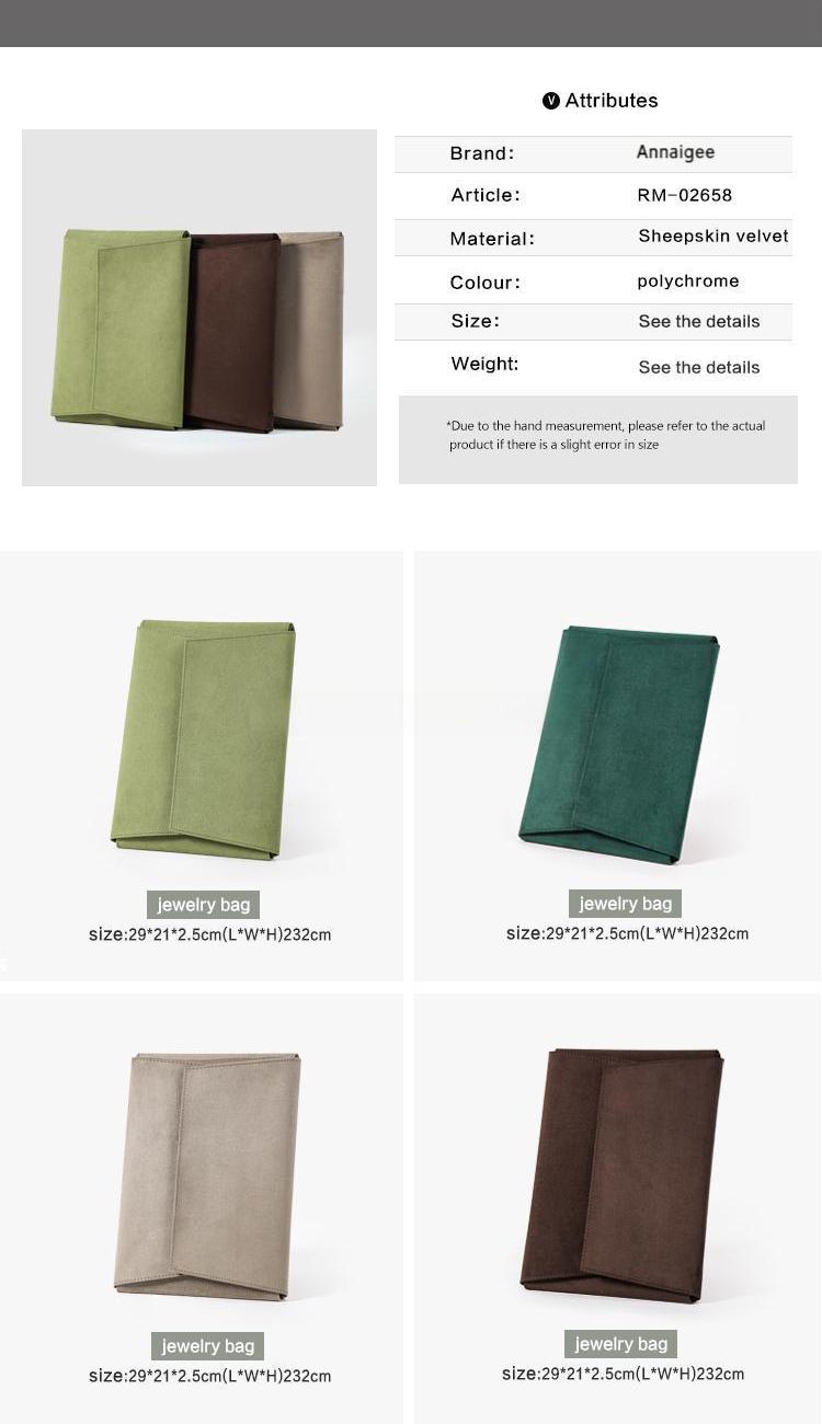 Custom Velvet Jewelry Bags Wholesale Series 15