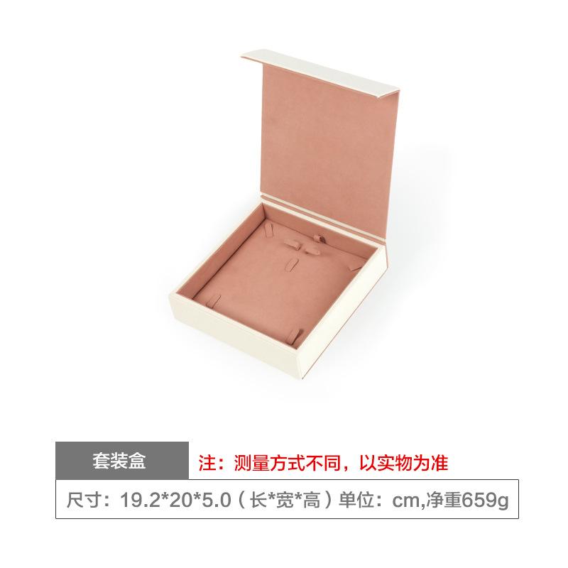 linen jewelry set box