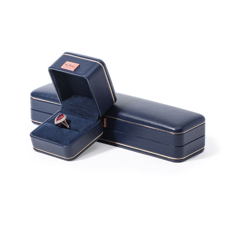 leather jewelry ring boxes
