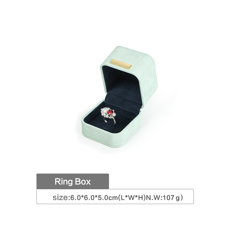 italian leather ring jewelry box