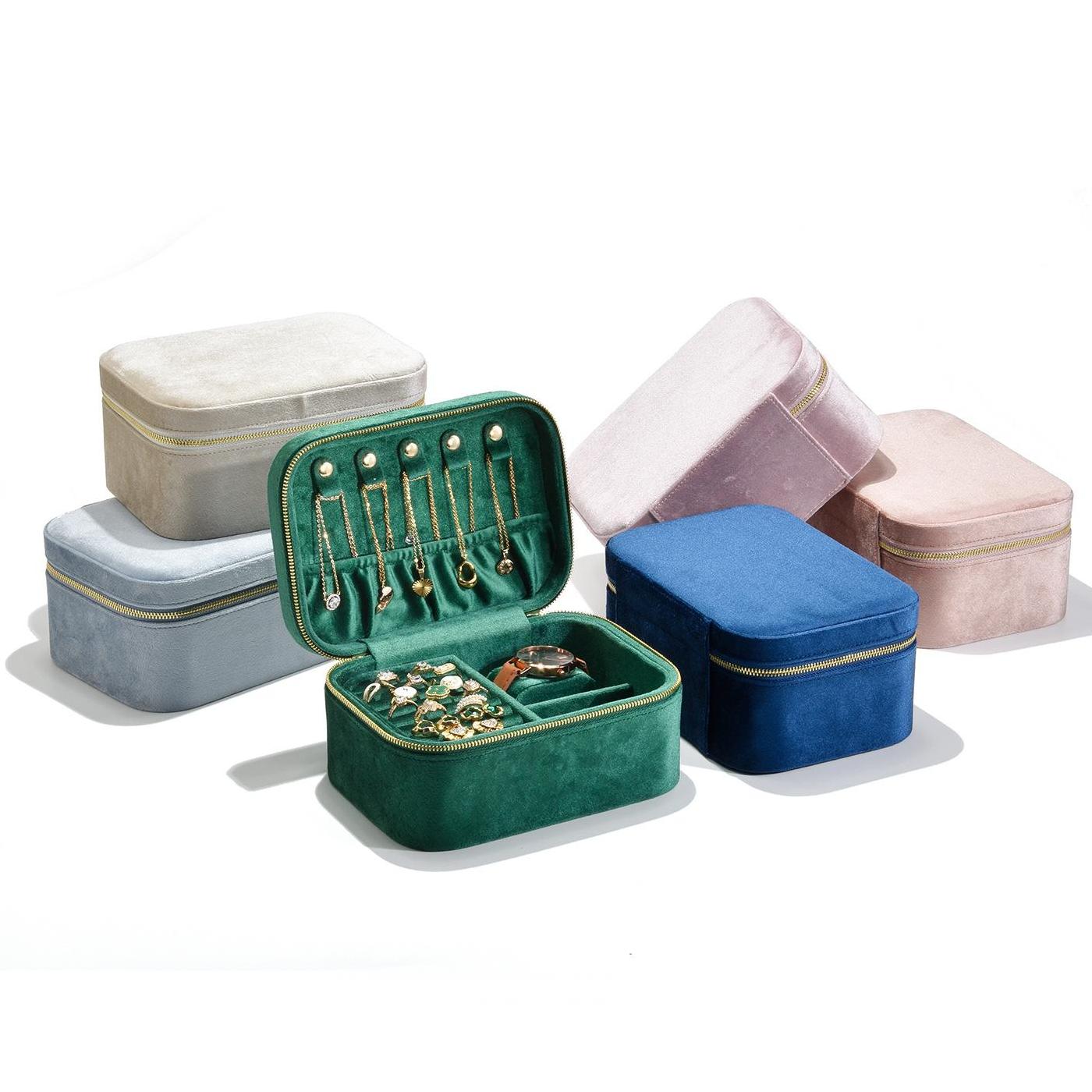 Over 130 Color Choices Custom Travel Jewelry Case Wholesale