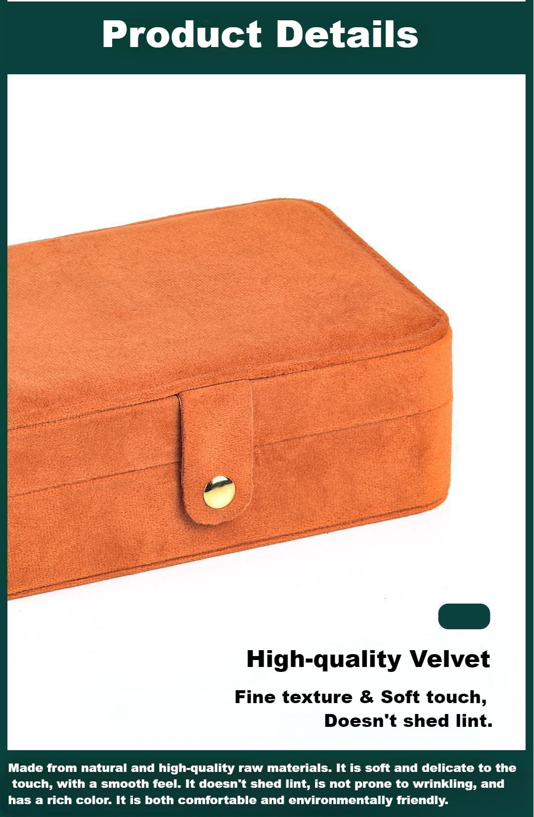 New Design Rectangle Watch And Jewelry Box Travel 10