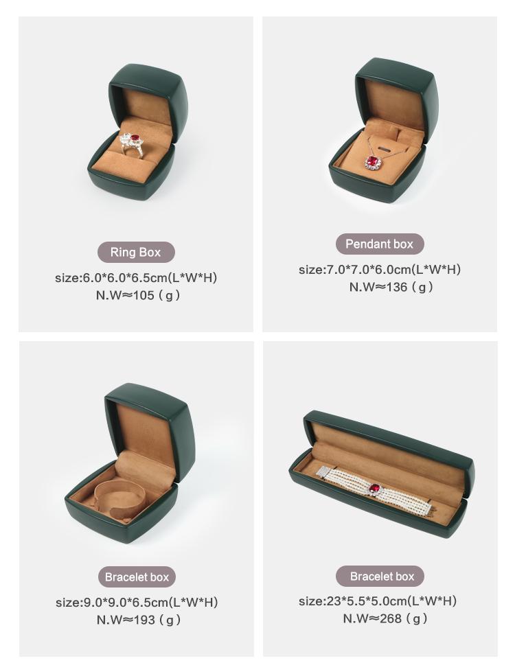 Custom Leather Ring Boxes Wholesale Details-3
